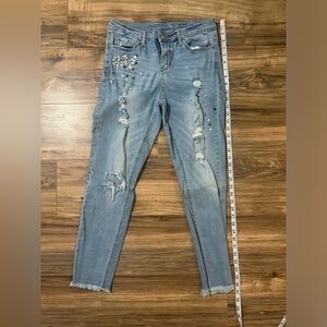 Vanilla Star Mid Rise Skinny Jeans size 11 Juniors like new